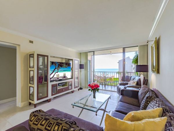Two Bedroom Condo with Partial View of the Siesta Key Beach