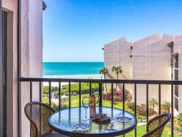 Two Bedroom Condo with Partial View of the Siesta Key Beach