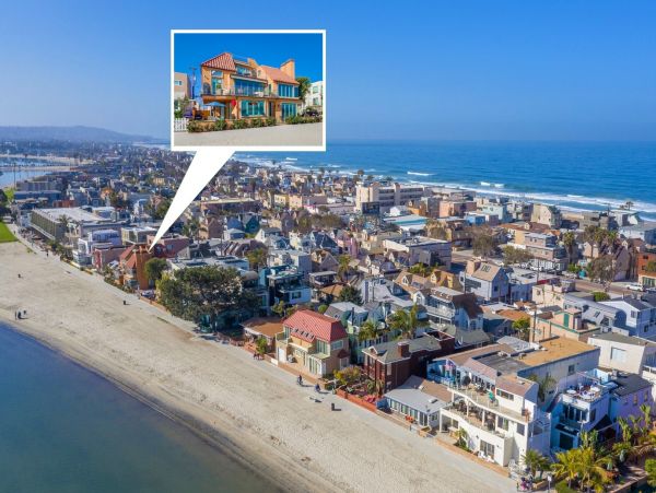 Mission Beach And Pacific Beach Home 1015676
