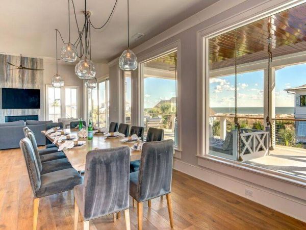 Isle of Palms Ocean Views Stunning Vacation Pool Home 6 Bedroom