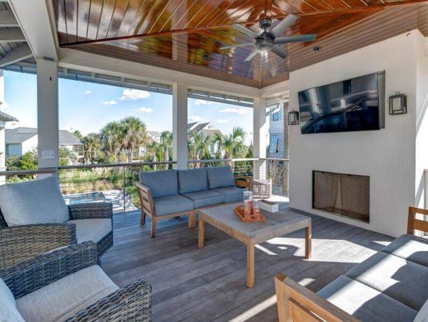 Isle of Palms Ocean Views Stunning Vacation Pool Home 6 Bedroom