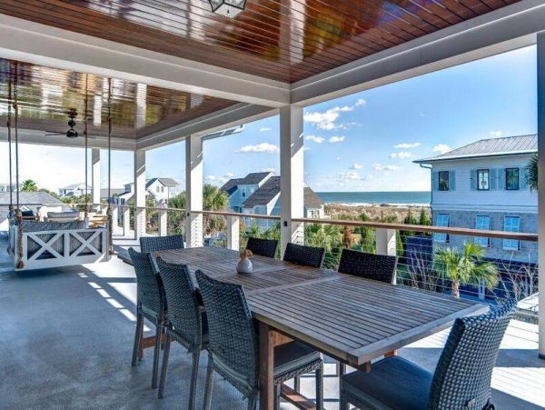 Isle of Palms Ocean Views Stunning Vacation Pool Home 6 Bedroom
