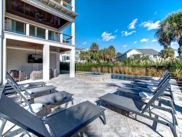 Isle of Palms Ocean Views Stunning Vacation Pool Home 6 Bedroom