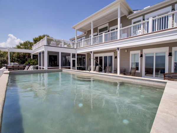 Isle of Palms Oceanfront Vacation Rental - Luxury 7-Bedroom Estate with Pool