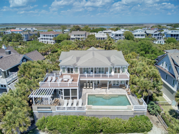 Isle of Palms Oceanfront Vacation Rental - Luxury 7-Bedroom Estate with Pool