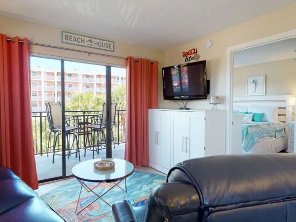 St. Pete condo on the beach
