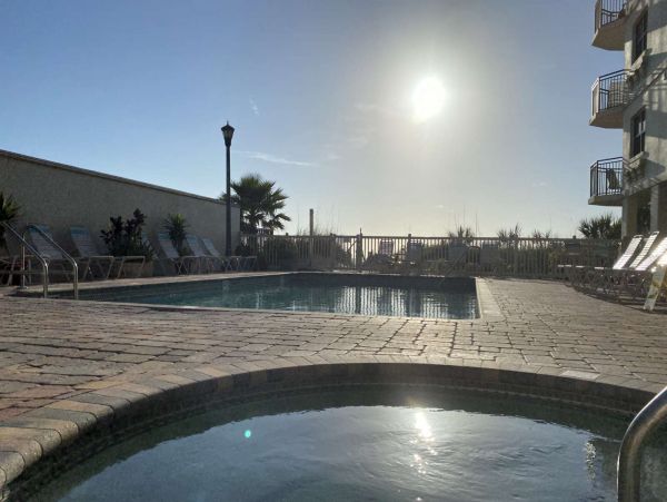 St. Pete condo on the beach