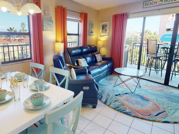 St. Pete condo on the beach