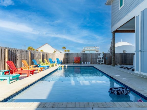 Luxurious Beachfront Navarre Beach Vacation Home - 9-Bedrooms & Private Pool