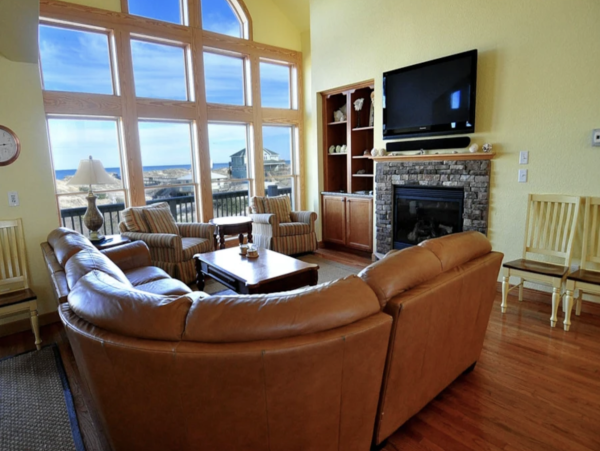 Outer Banks Vacation Rentals 12-Bedroom Carova Beach Home with Pool & Theater
