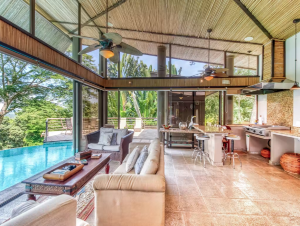 Costa Rica Beautiful Pool Home Ocean Views Gated Community