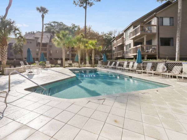 Hilton Head Vacation Pool Home Two Bedrooms Walk To Beach