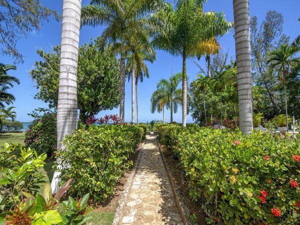 Jamaica Vacation Pool Villa On Beach Seven Bedrooms
