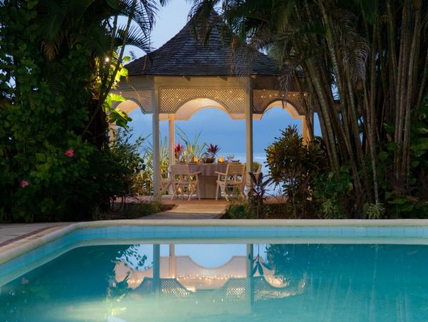 Jamaica Vacation Pool Villa On Beach Seven Bedrooms
