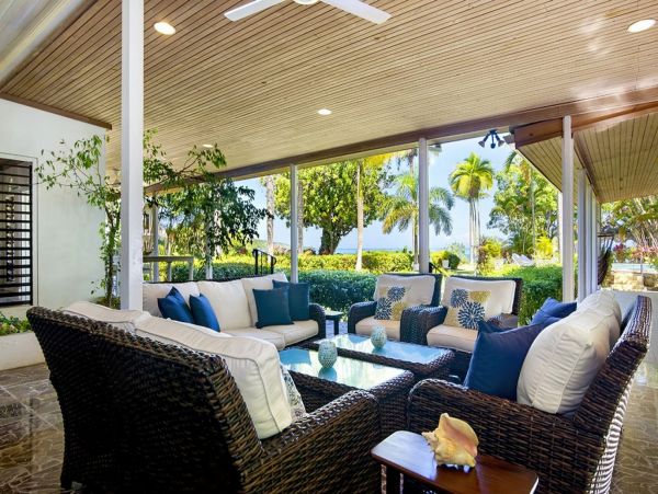 Jamaica Vacation Pool Villa On Beach Seven Bedrooms