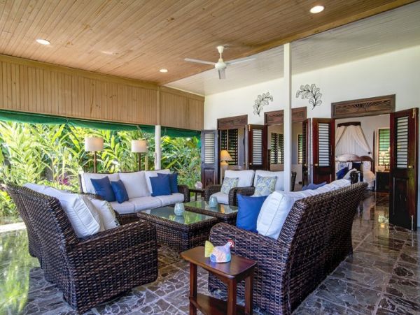 Jamaica Vacation Pool Villa On Beach Seven Bedrooms