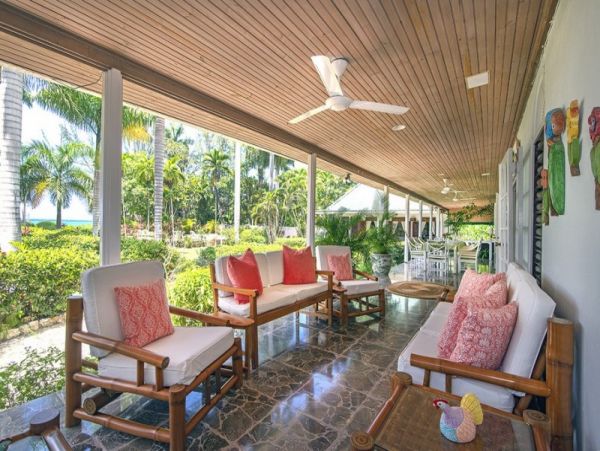 Jamaica Vacation Pool Villa On Beach Seven Bedrooms