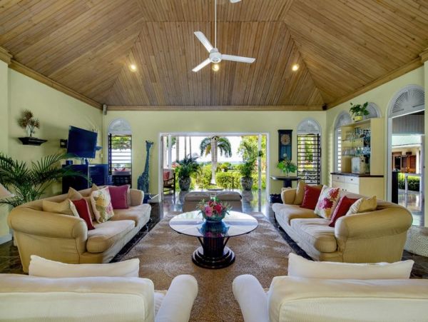 Jamaica Vacation Pool Villa On Beach Seven Bedrooms