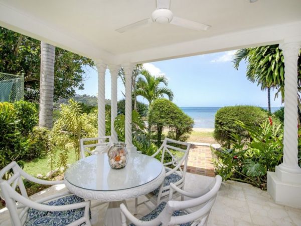 Jamaica Vacation Pool Villa On Beach Seven Bedrooms