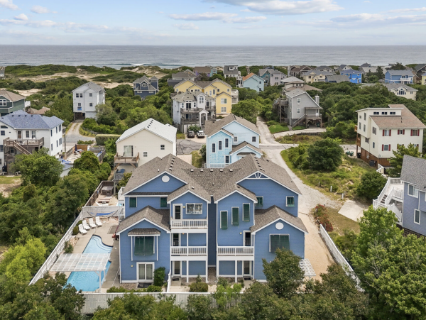 Spacious Outer Banks Retreat with Private Pool, Hot Tub & Game Room