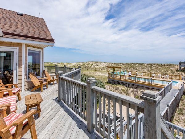 Ocean Front Corolla Vacation Pool Home Eight Bedroom