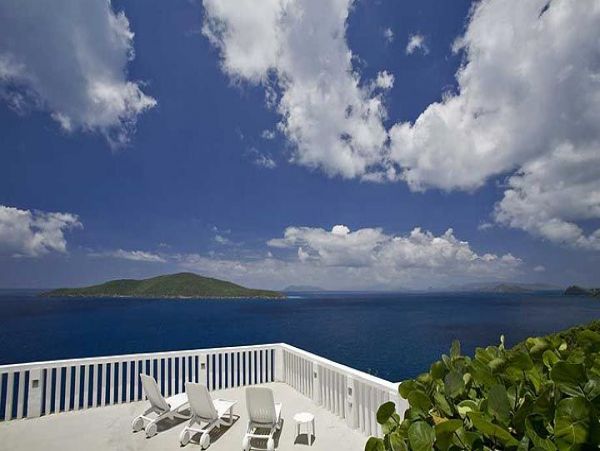 Ocean Views St. Thomas Vacation Pool Villa Five Bedrooms