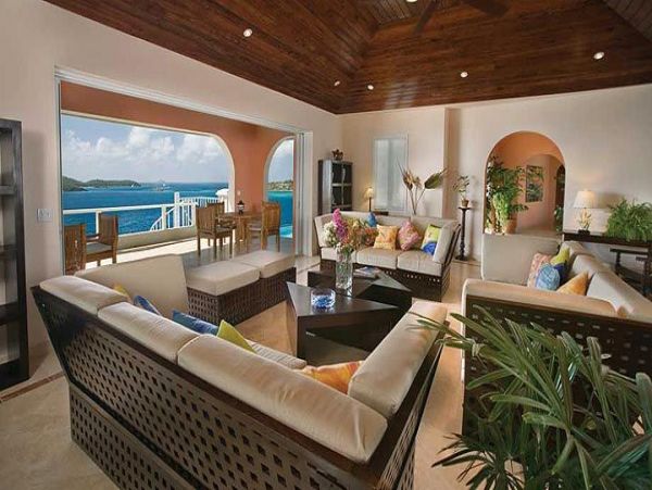 St. Thomas 5 Bedroom Vacation Villa with Amazing Ocean Views
