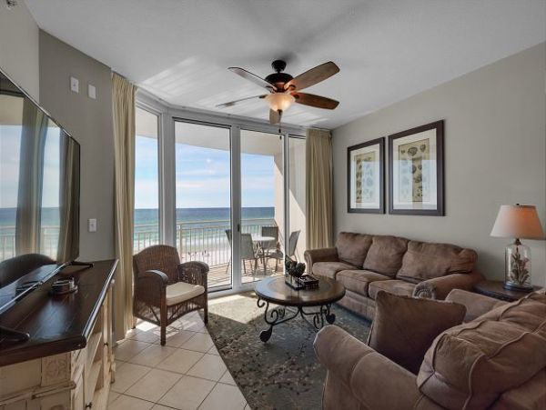 Gulf Front Rental Condo in Panama City Beach Sleeps 8 Guests