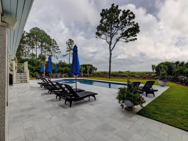 Oceanfront Hilton Head Vacation Pool Home Seven Bedrooms