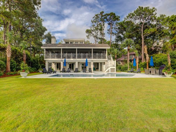 Oceanfront Hilton Head Vacation Pool Home Seven Bedrooms