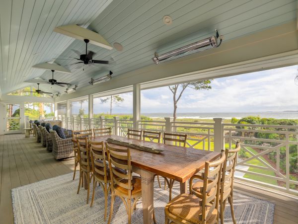 Oceanfront Hilton Head Vacation Pool Home Seven Bedrooms