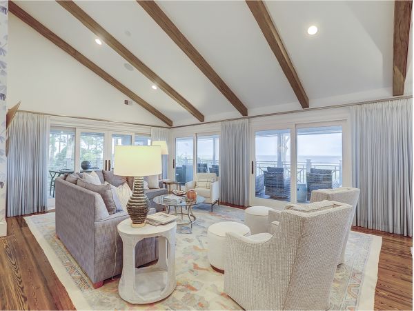 Oceanfront Hilton Head Vacation Pool Home Seven Bedrooms