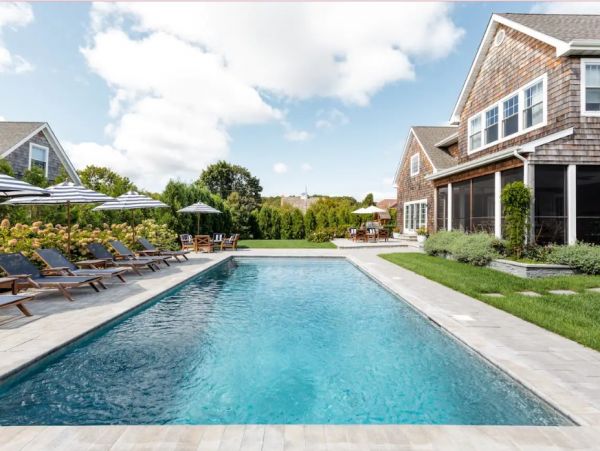 The Hamptons Luxury Vacation Pool Home Four Bedrooms