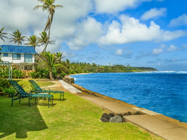 Charming 2 Bedroom Home Awe-Inspiring View of Anahola Beach