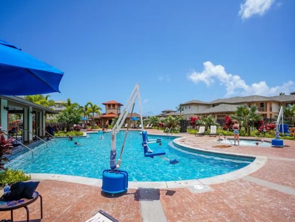 Koloa Two Bedroom Golf Course View Vacation Condo Sleeps 6