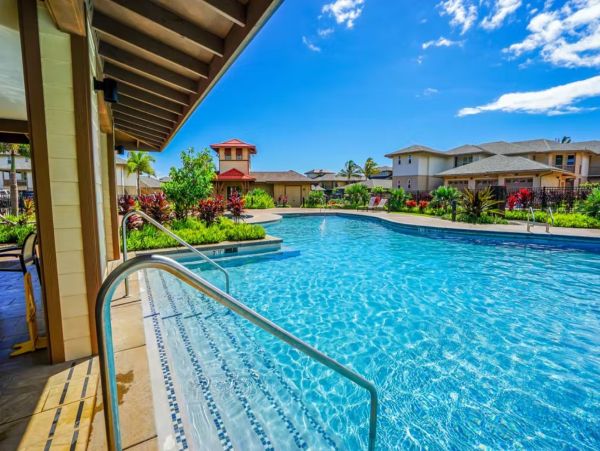 Koloa Two Bedroom Golf Course View Vacation Condo Sleeps 6
