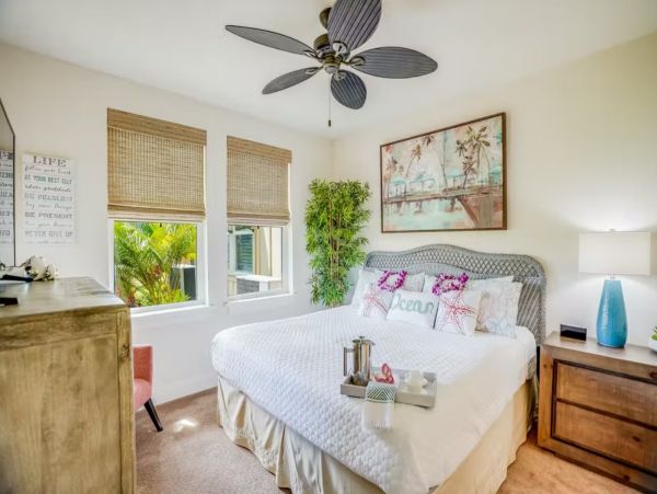 Koloa Two Bedroom Golf Course View Vacation Condo Sleeps 6
