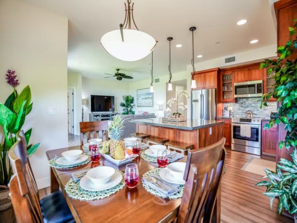 Koloa Two Bedroom Golf Course View Vacation Condo Sleeps 6