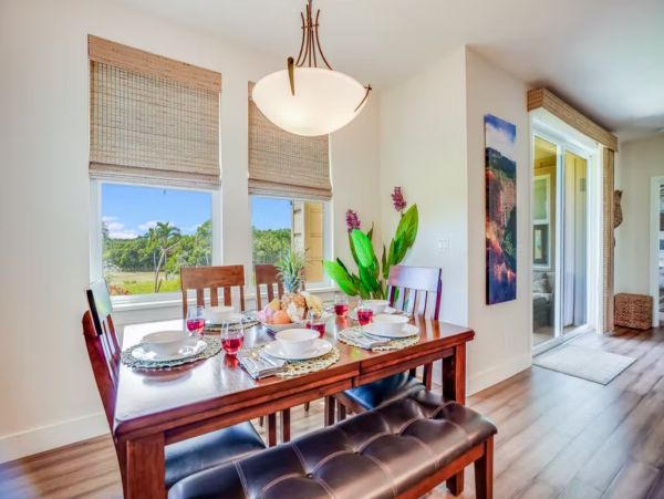 Koloa Two Bedroom Golf Course View Vacation Condo Sleeps 6