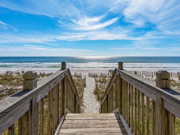 Destin Oceanfront Beach Condo Sleeps 7 Guests Full Gulf View