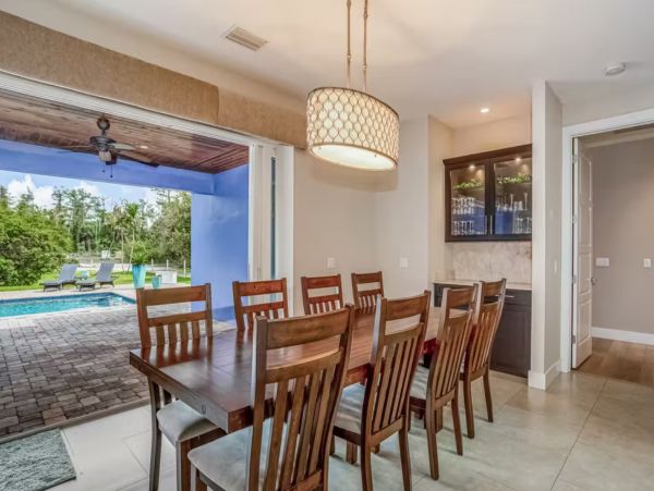 Naples Four Bedroom Professionally Decorated Pool Home