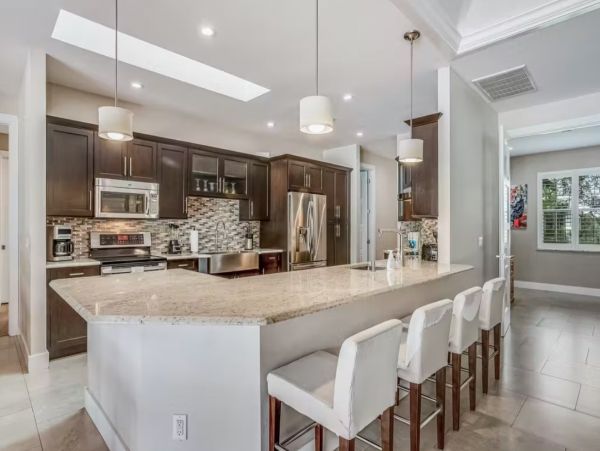 Naples Four Bedroom Professionally Decorated Pool Home