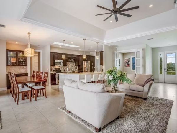 Naples Four Bedroom Professionally Decorated Pool Home