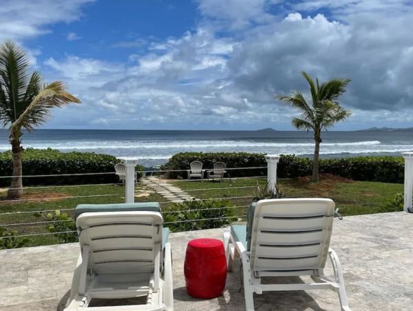 St. Croix  Beach Vacation Villa with Pool