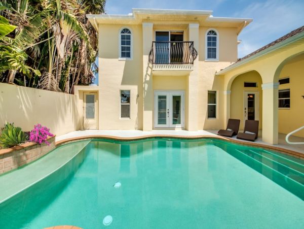 Cape Coral Canal View Four Bedroom Rental Home