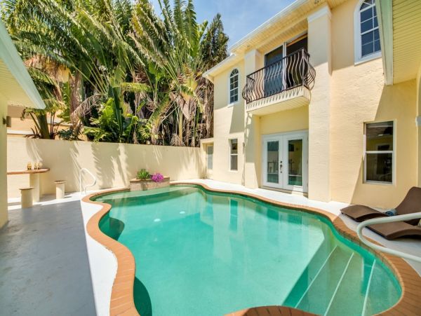 Cape Coral Canal View Four Bedroom Rental Home