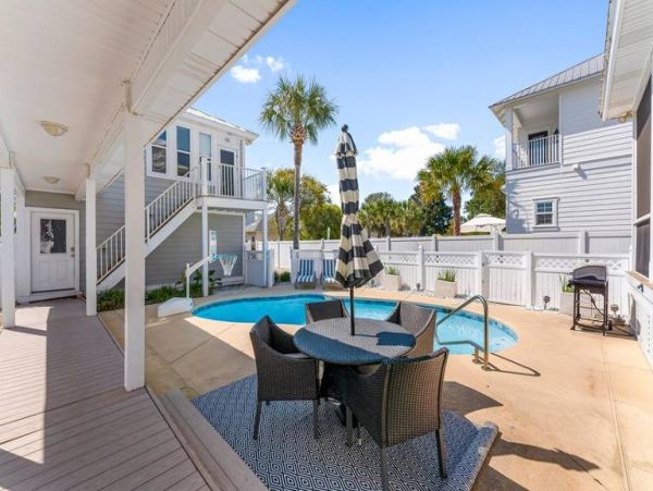 Destin Walk to Beach Four Bedroom Vacation Pool Home