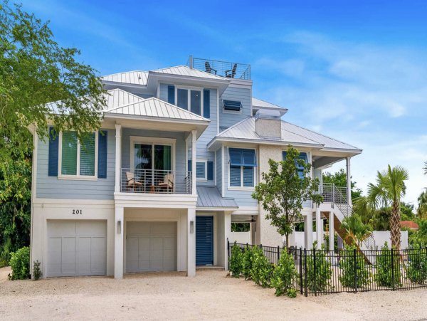 Luxury rental home one block to beach