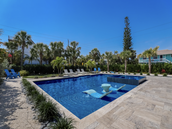 Luxury rental home one block to beach