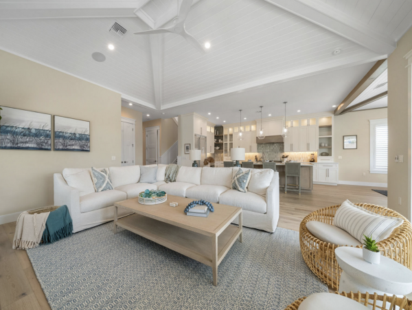 Luxury rental home one block to beach
